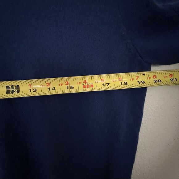 Polo Ralph Lauren Mens Cashmere V Neck Sweater Size XS Blue - Picture 6 of 6